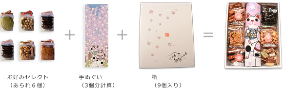 大江戸あられのあられ・せんべい・お菓子の通信販売
